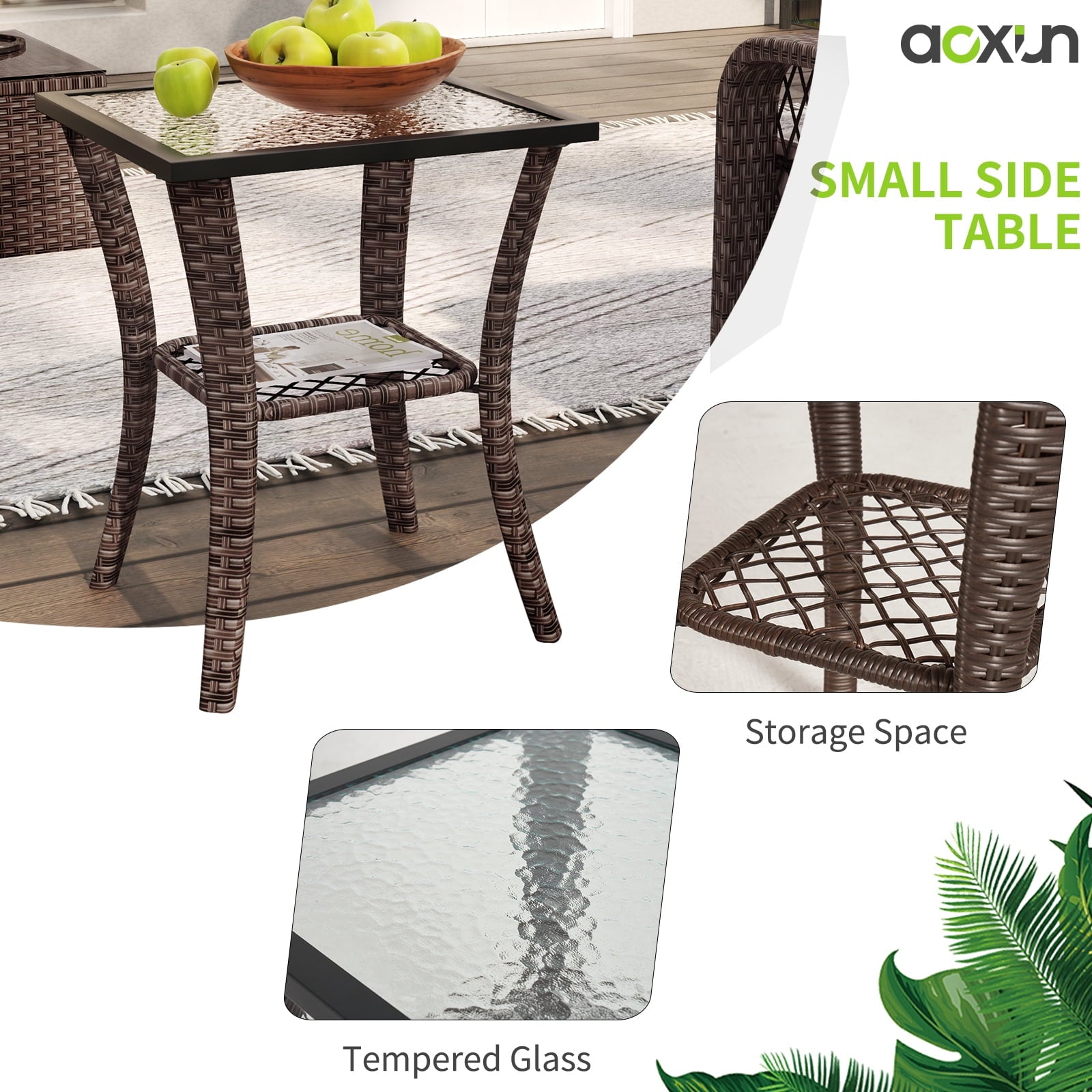 10pcs Patio Conversation Set with Fire Pit Table(Include Waterproof Cover), Outdoor PE Rattan Sectional Sofa Sets with Swivel Chairs for Backyard,Red