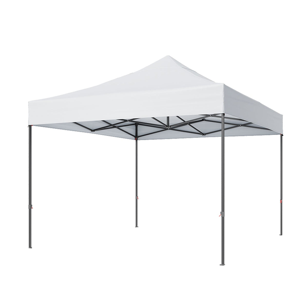 Aoxun 10' x 10' White Pop-Up Canopy