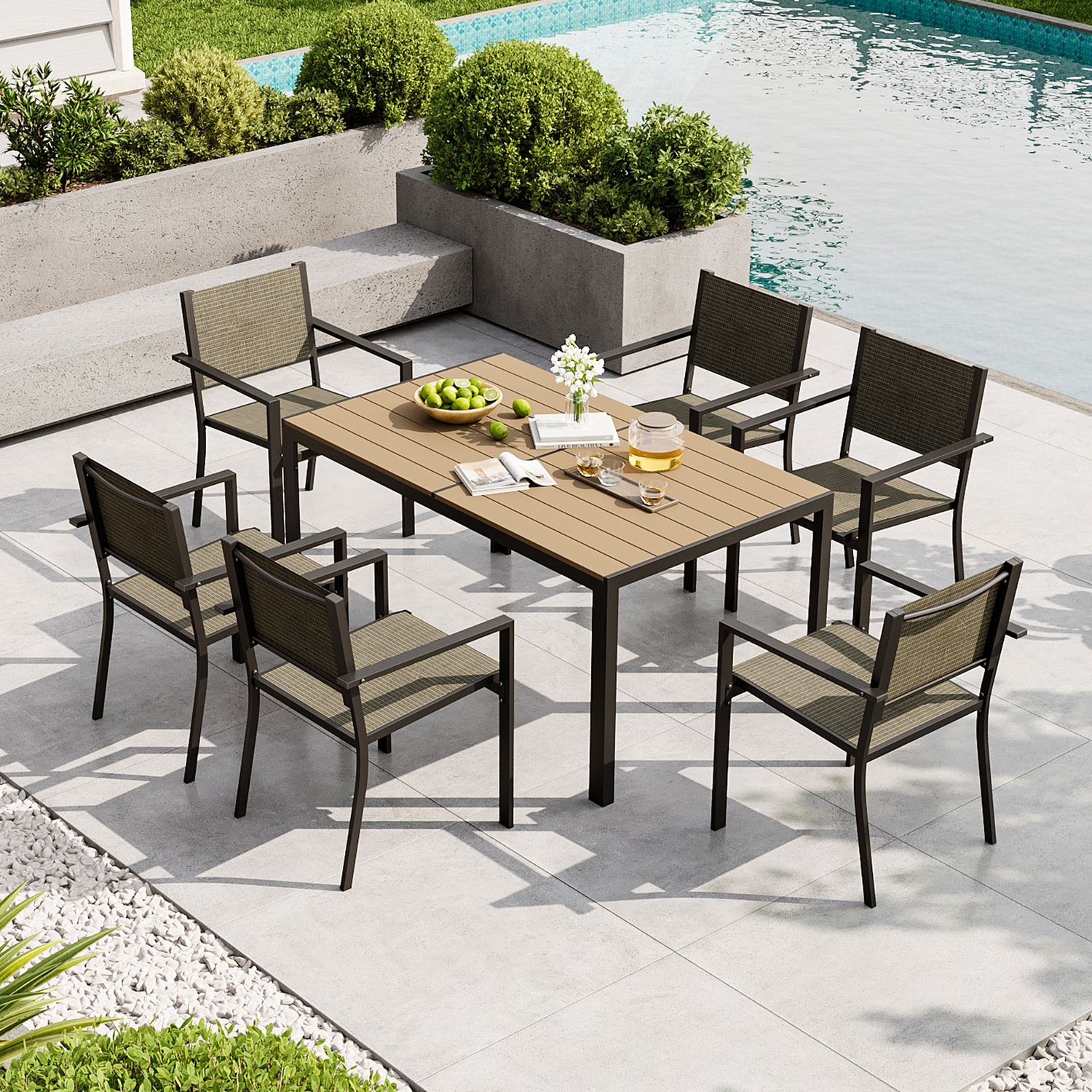 7-Piece Patio Dining Set
