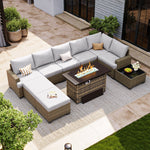 2-Piece Wicker Patio Set