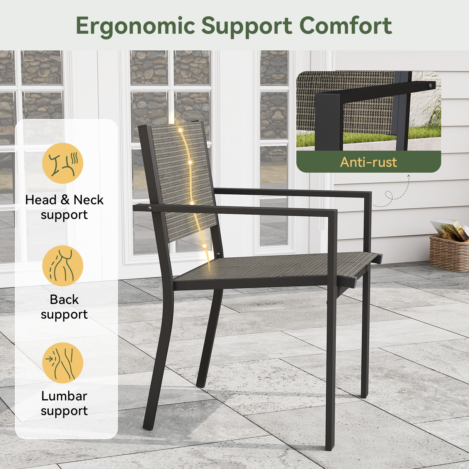7-Piece Patio Dining Set - View 4