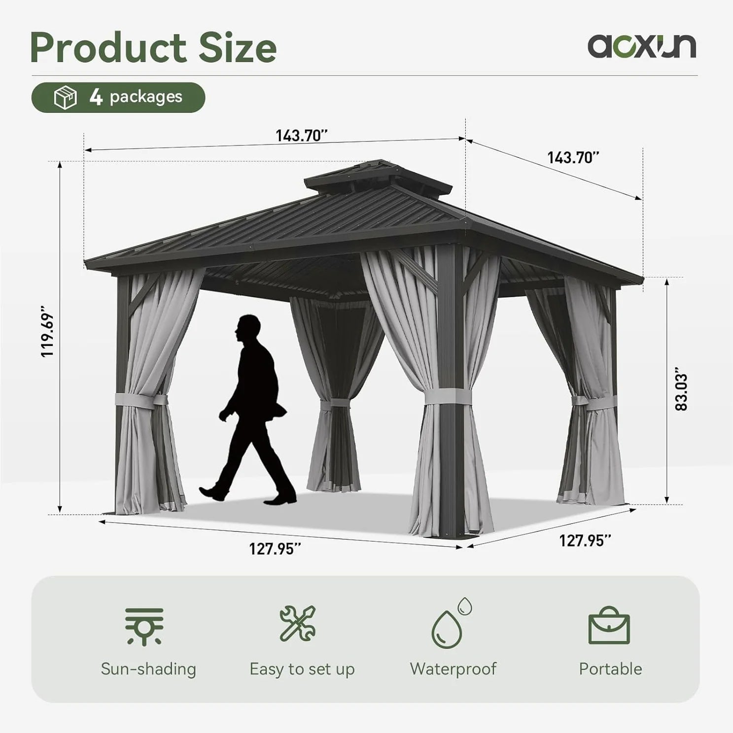 Classic Hardtop Gazebo