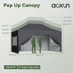 10' x 15' Pop-Up Canopy - View 5