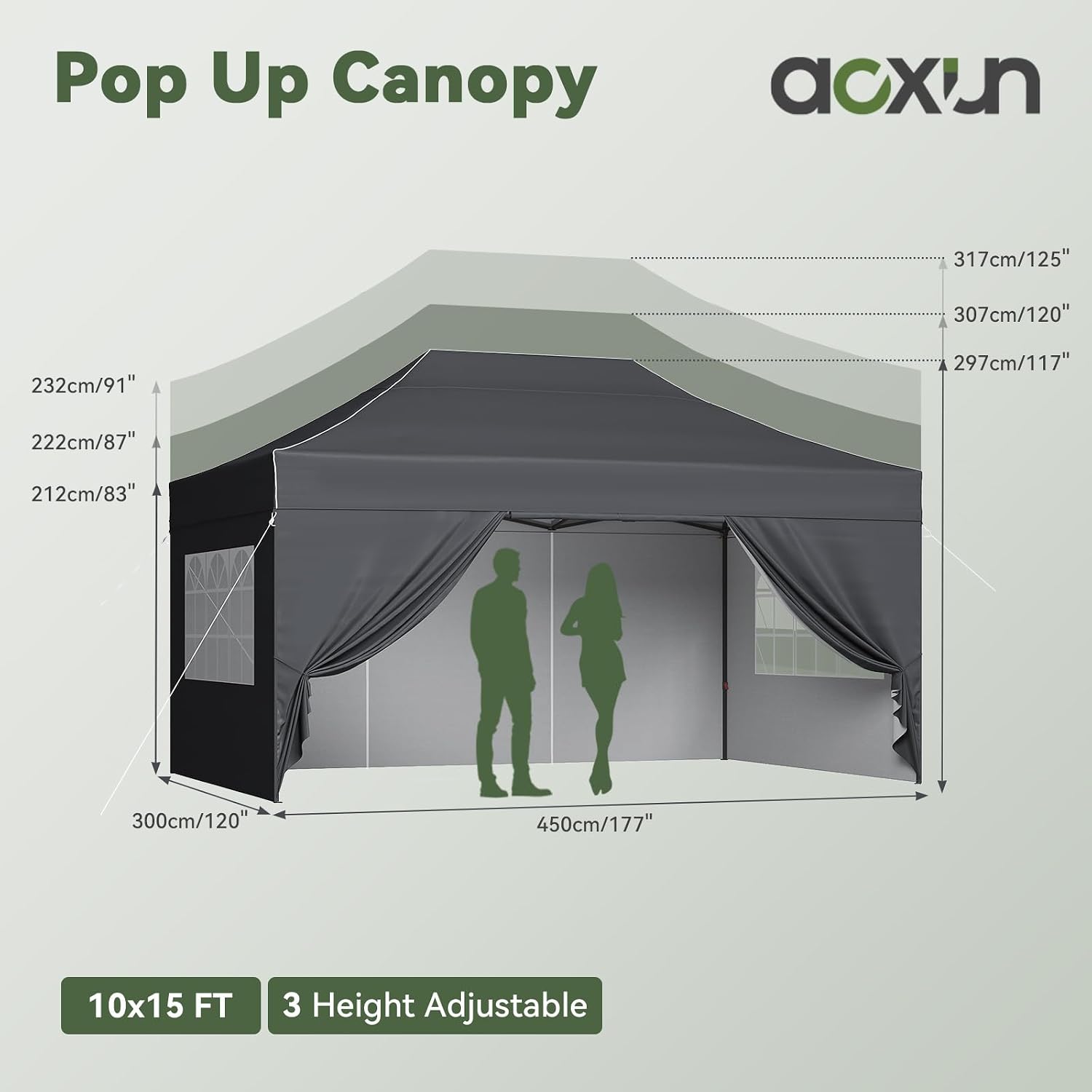 10' x 15' Pop-Up Canopy - View 5