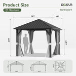 10' x 10' Hardtop Gazebo - View 2
