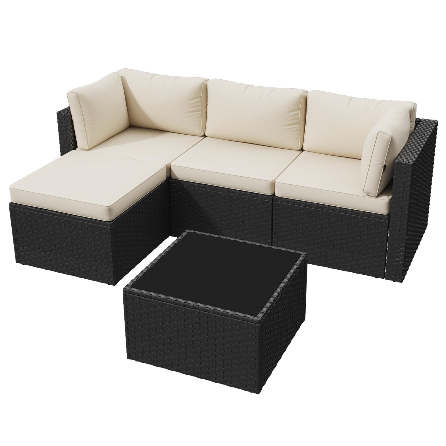 Aoxun Patio Furniture Set 5-Piece