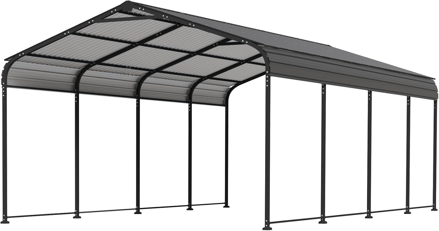 12x20x8.8 FT Heavy Duty Metal Carport