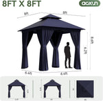 8' x 8' Soft Top Gazebo - View 2