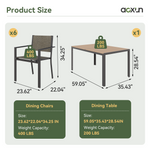 7-Piece Patio Dining Set - View 5