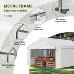 10' x 20' Enclosed Carport - View 4