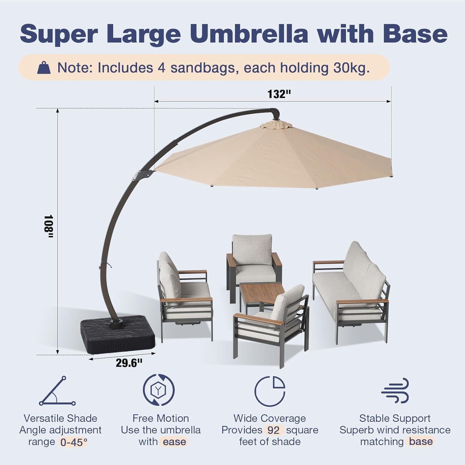 Aluminum Patio Furniture Set