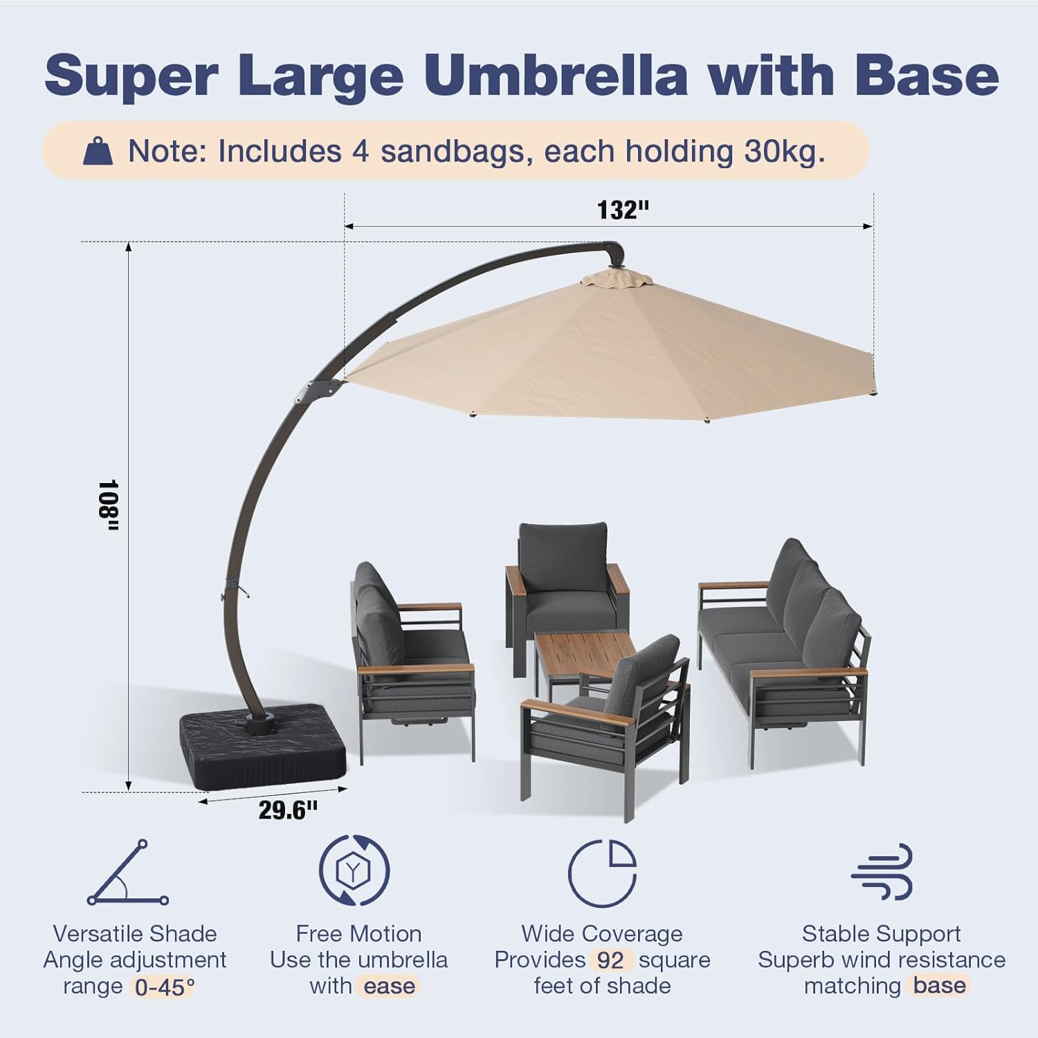 Aluminum Patio Furniture Set