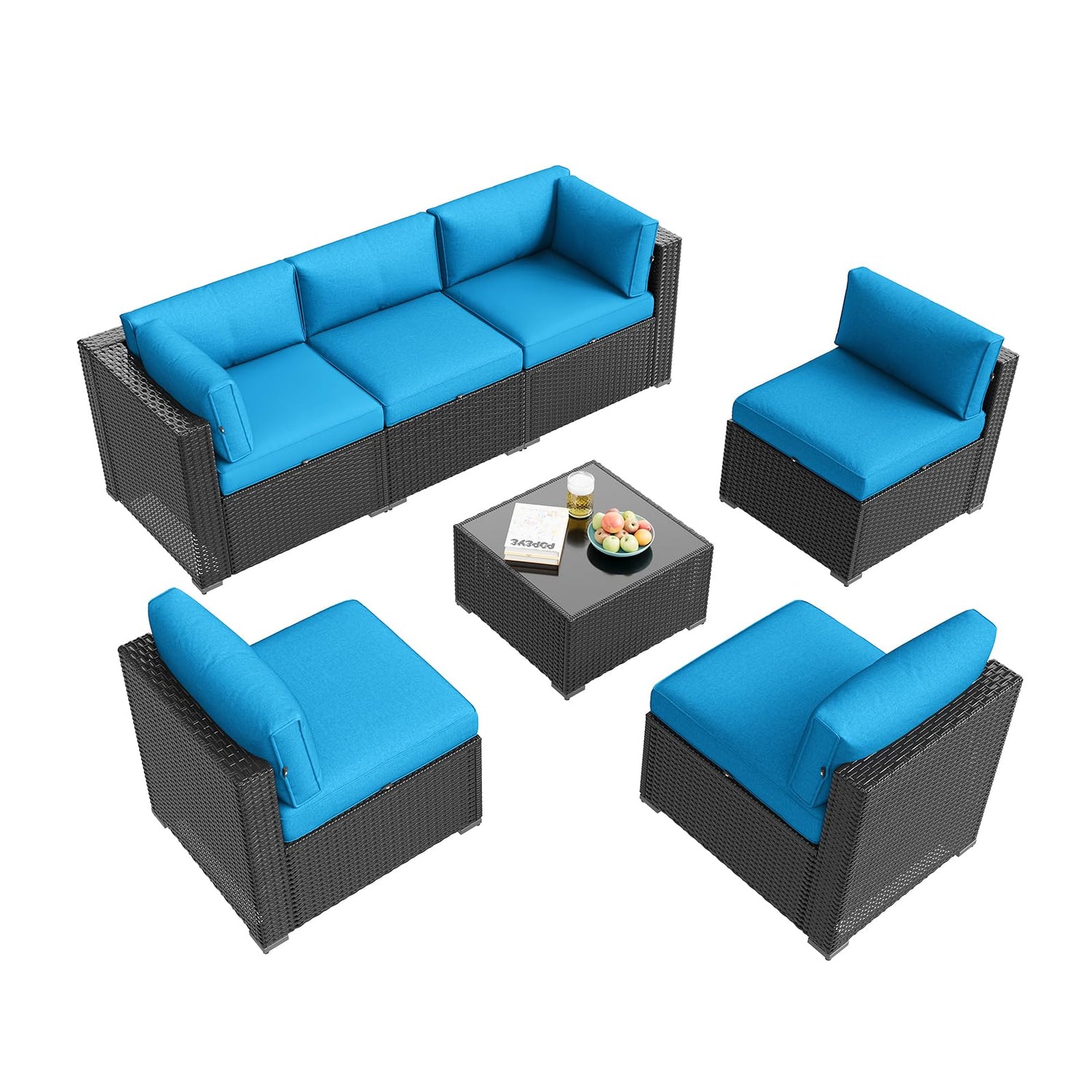 Aoxun Patio Furniture Set