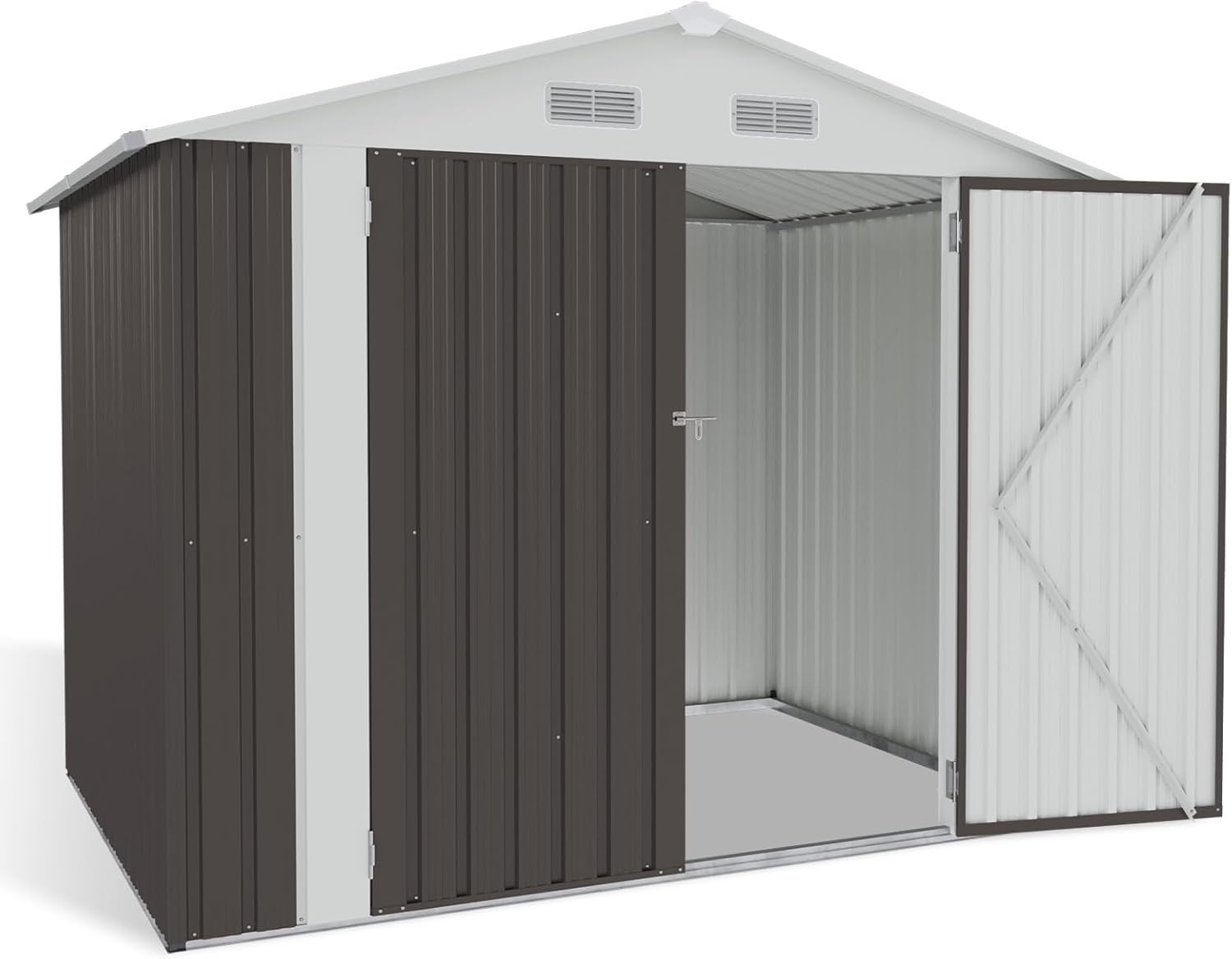 Metal Utility Shed House with Air Vent