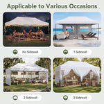 10' x 20' White Pop-Up Canopy - View 4
