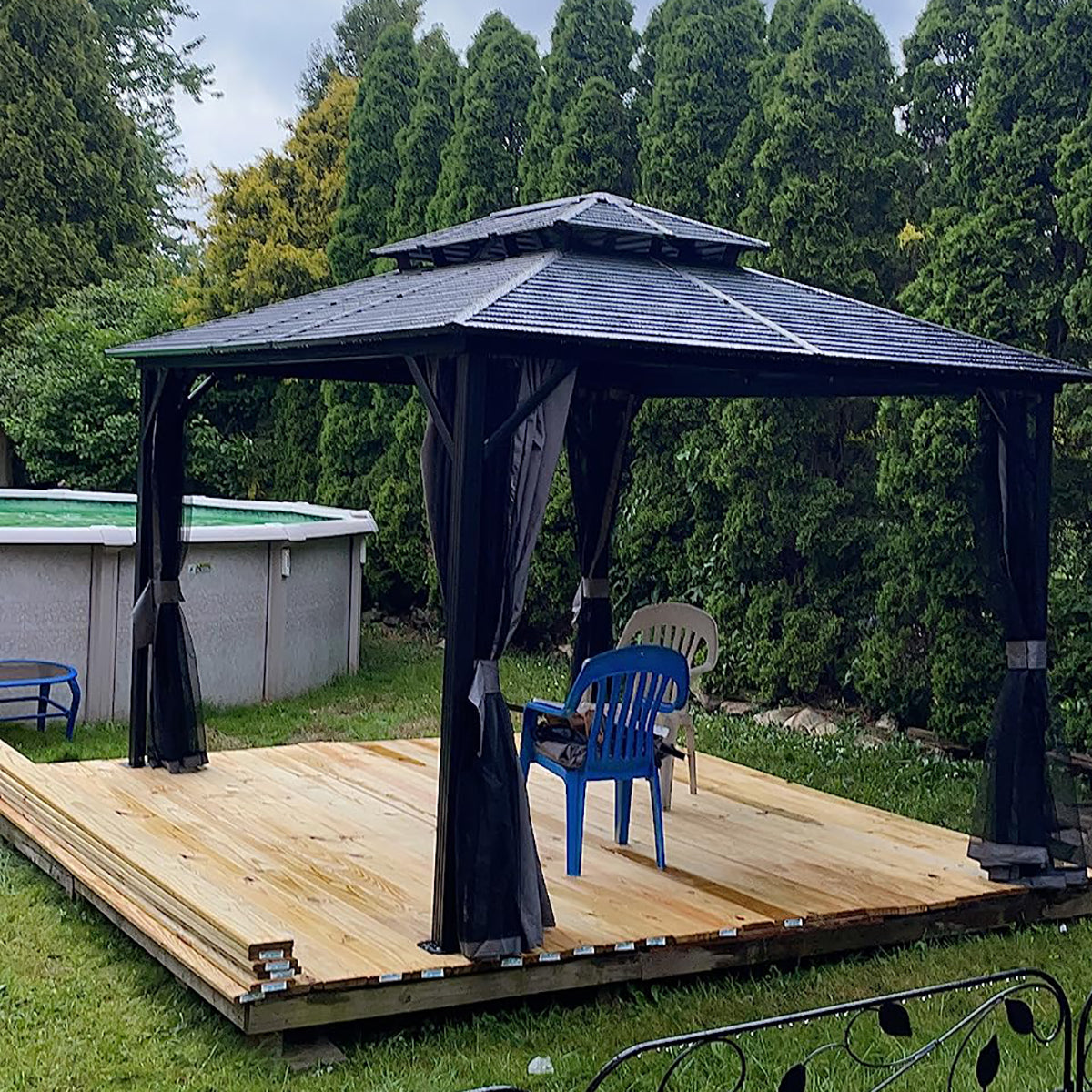 10'x12' Hardtop Gazebo