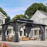 12' x 16' Polycarbonate Hardtop Gazebo