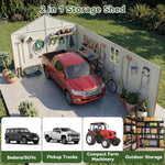 12' x 20' Metal Storage Shed - View 3
