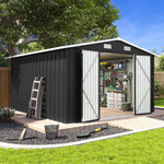 10' x 12' Metal Storage Shed