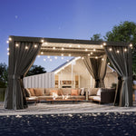 10x12 Aluminum Frame Louvered Pergola