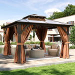 12' x 12' Polycarbonate Hardtop Gazebo