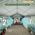 12' x 20' Metal Storage Shed - View 5