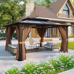 12' x 14' Polycarbonate Hardtop Gazebo - View 2