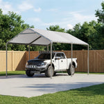 10' x 15' White Carport - View 2