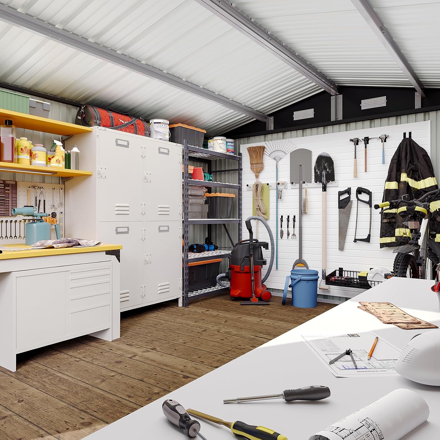 10' x 12' Metal Storage Shed - View 4
