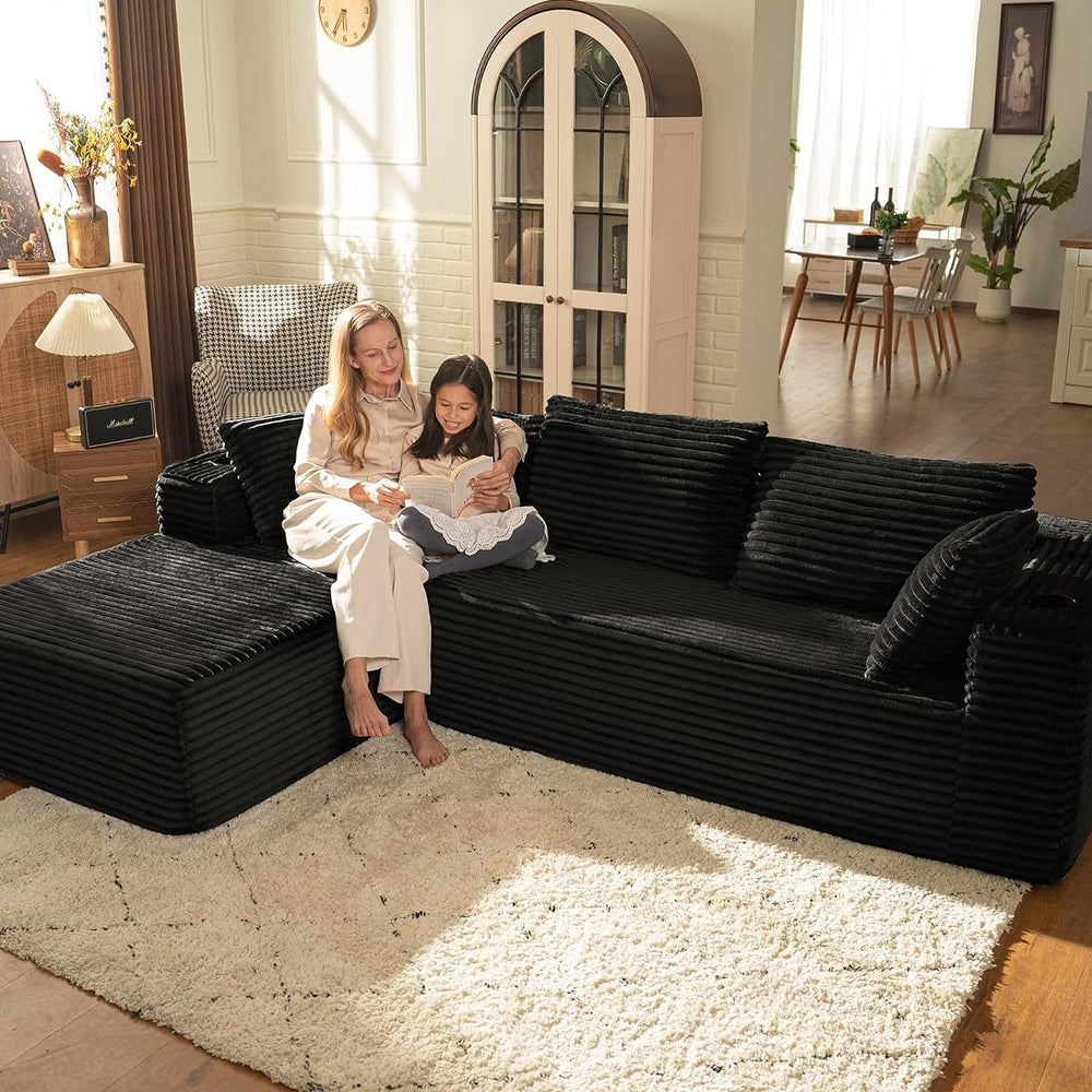 Aoxun L-Shaped Sectional Sofa