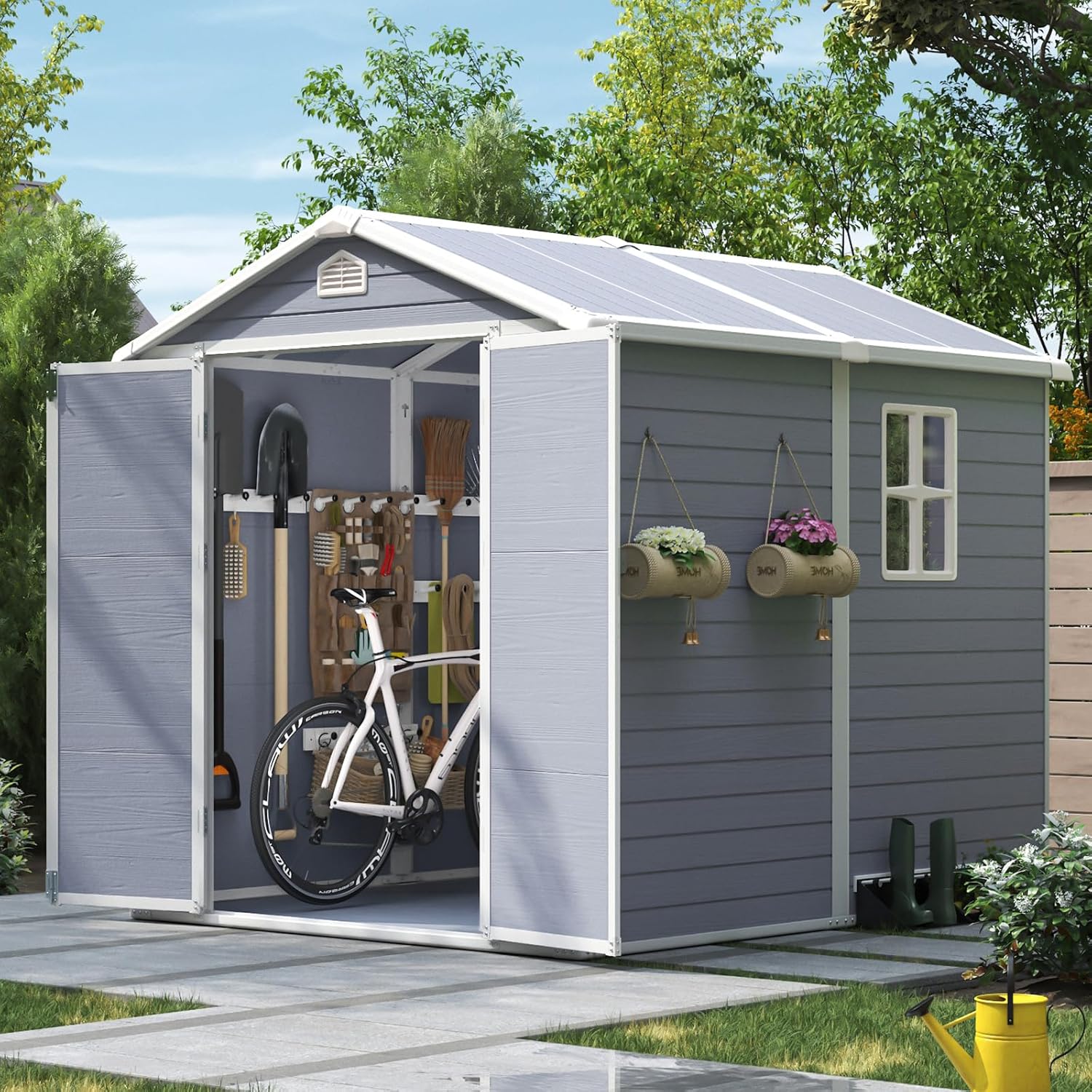 スーパーハウス Resin Utility Storage Shed House