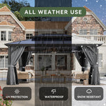 12' x 16' Polycarbonate Hardtop Gazebo - View 5