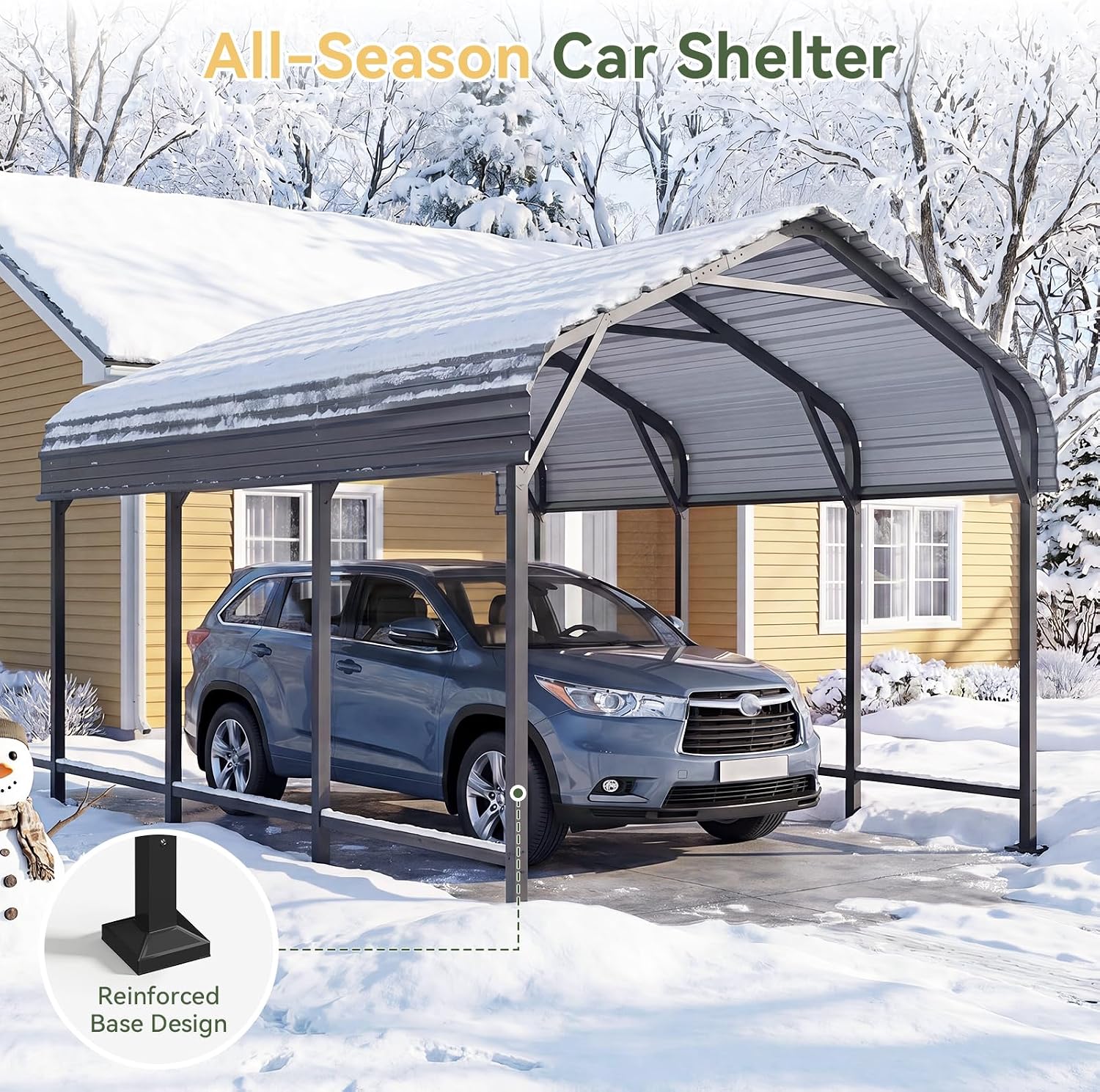 10' x 15' Metal Carport - View 3