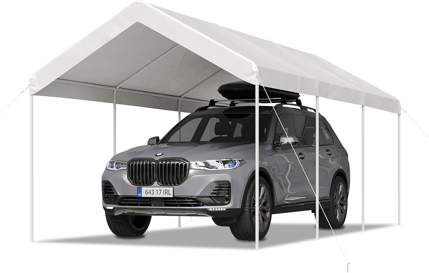 10x20x9 FT Portable Carport Tent with Reinforced Structure