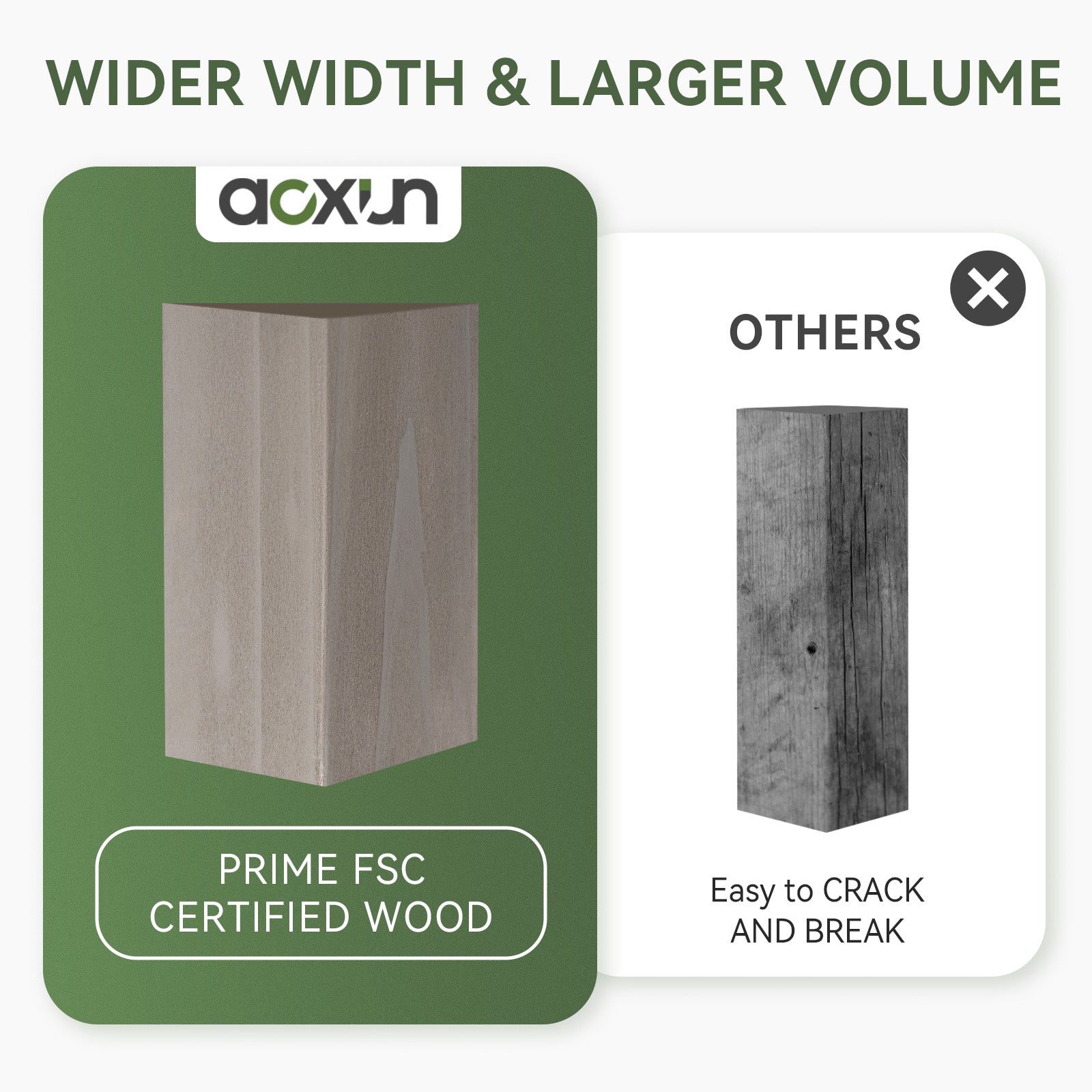 Aoxun 6x12 FT Wood Green House