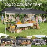 10' x 20' One-Push Pop-Up Canopy - View 3