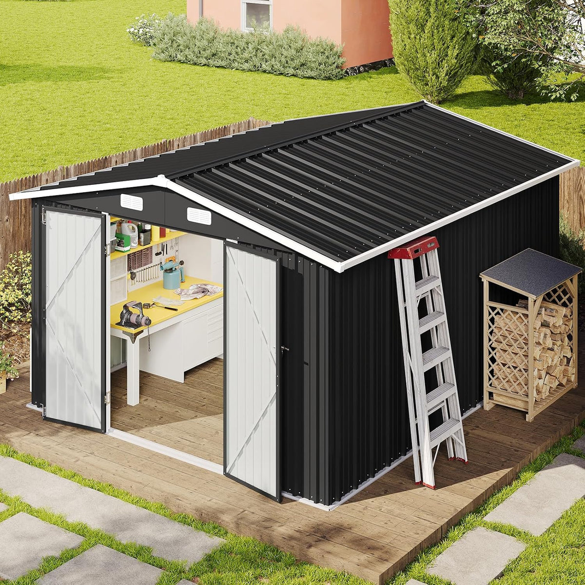 10' x 12' Metal Storage Shed - View 3