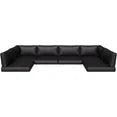 Aoxun Outdoor Replacement Cushions for Patio Furniture, Deep Seat Outdoor Cushions for 6-Seat Wicker Sectional, 14-Piece Water-Repellent Cushion for L-Shape Couch