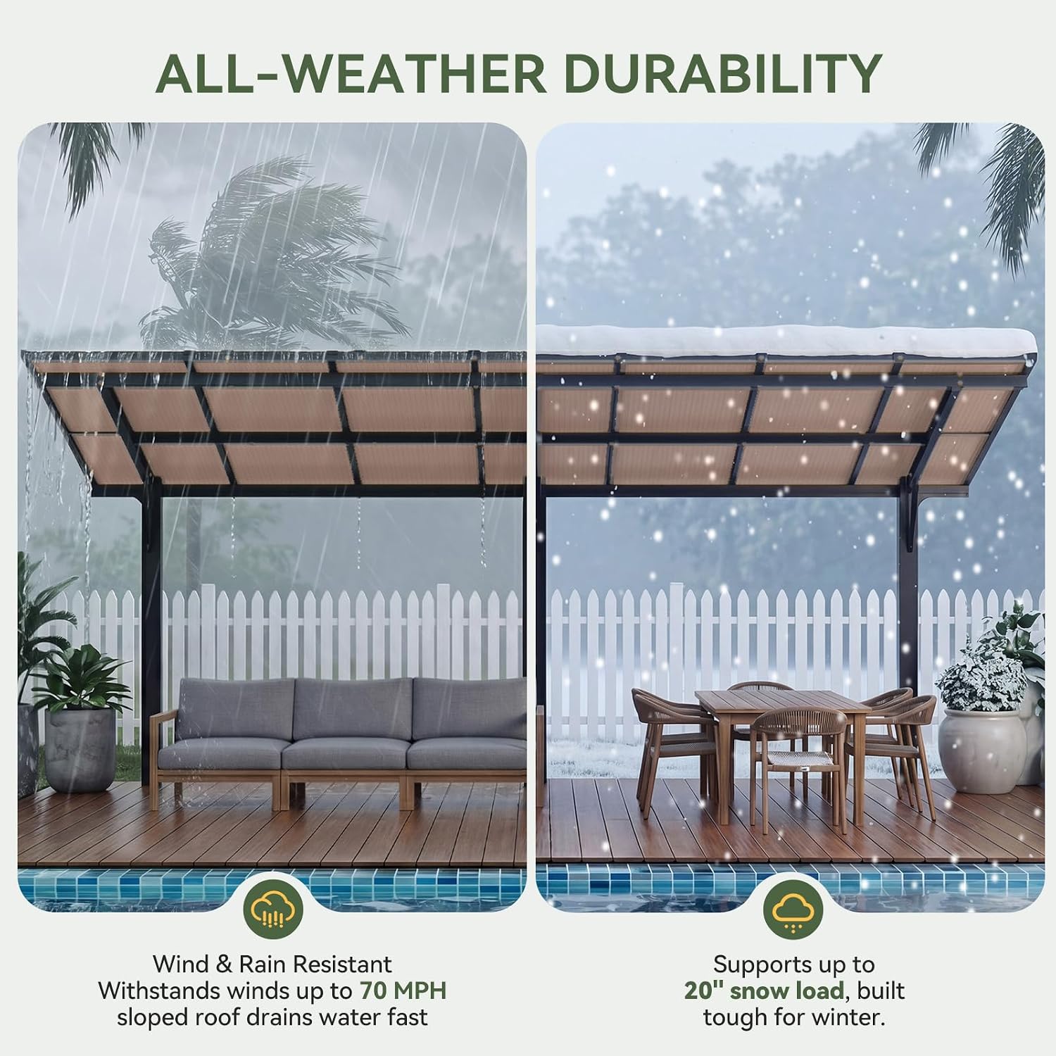 Aoxun 14' x 10' Gazebo