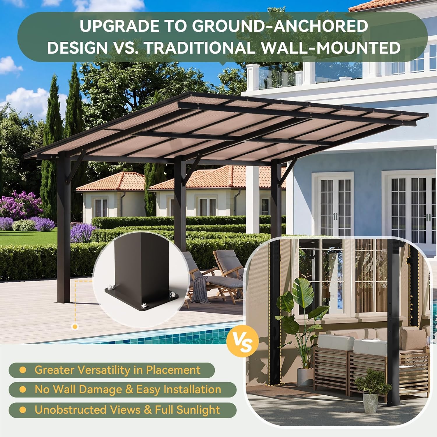 Aoxun 14' x 10' Gazebo
