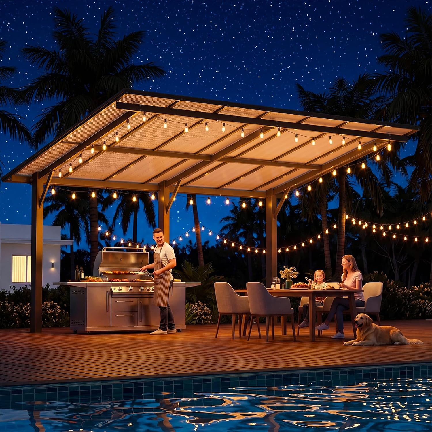 Aoxun 14' x 10' Gazebo