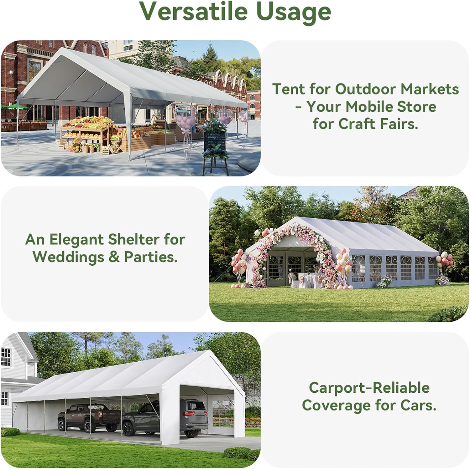 Aoxun 20x40 Party Tent