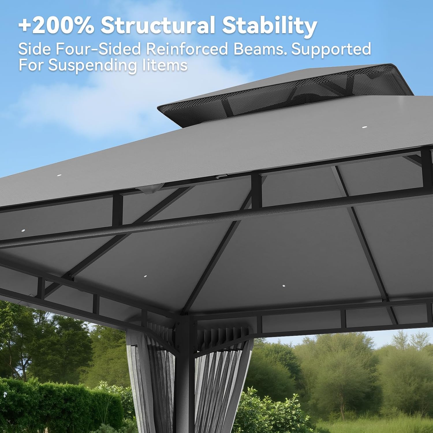 Aoxun 8'x8' Gazebo