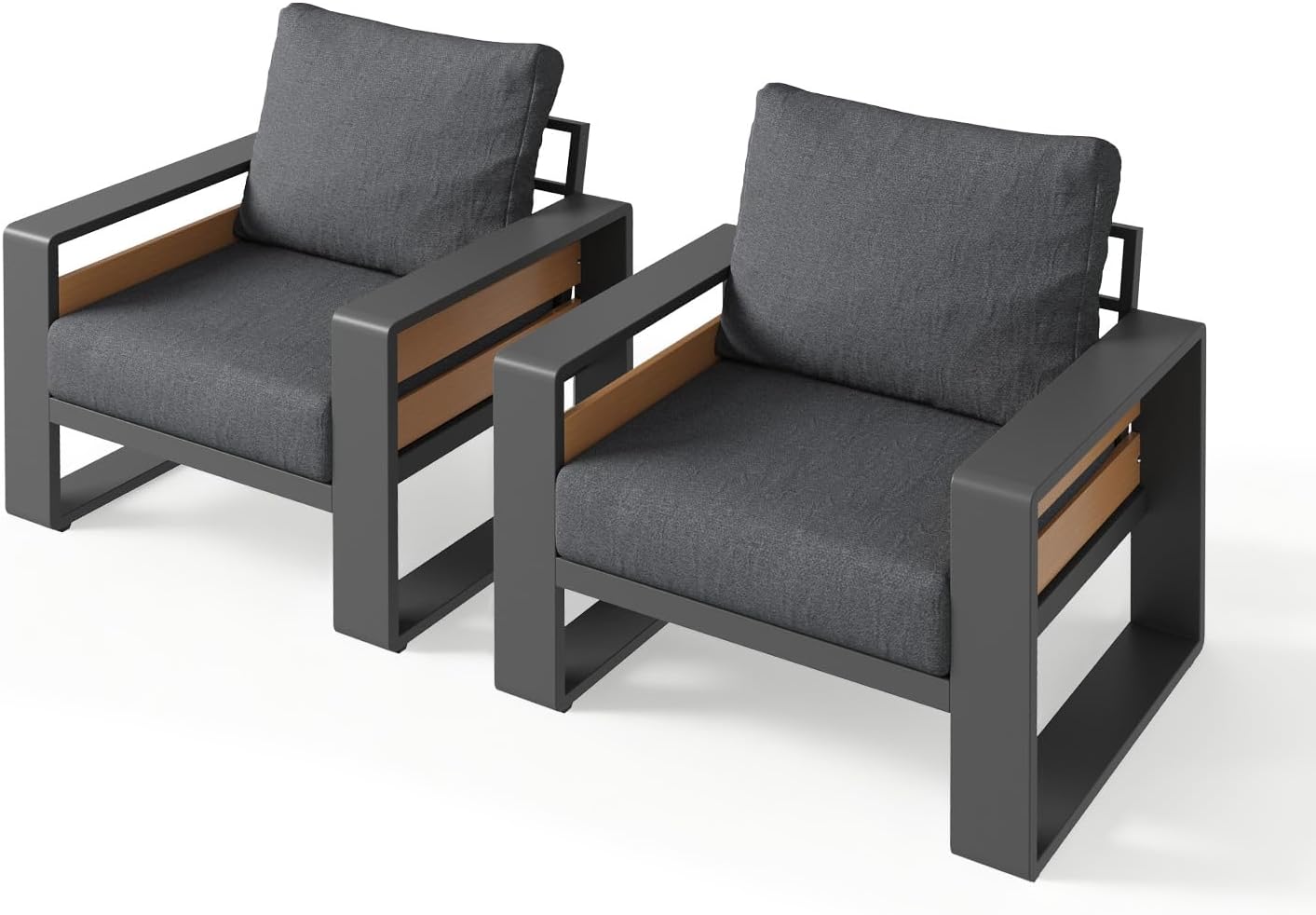 Aoxun Aluminum Patio Furniture Set