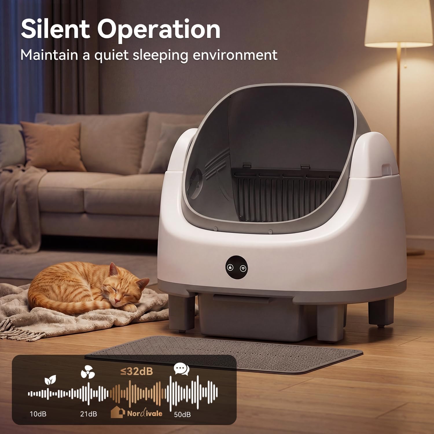 Aoxun Automatic Cat Litter Box