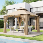 Aoxun Outdoor Gazebo for Patio 10x10