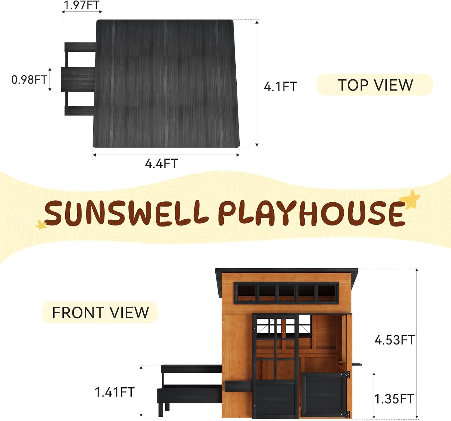 Aoxun Outdoor Playhouse
