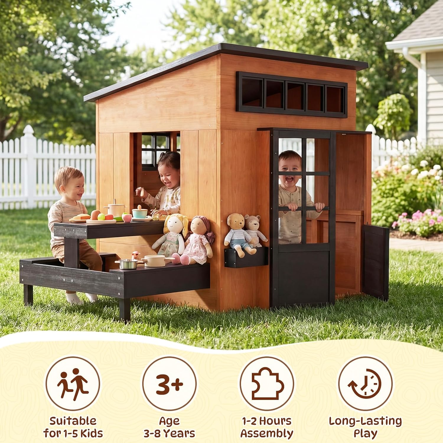 Aoxun Outdoor Playhouse