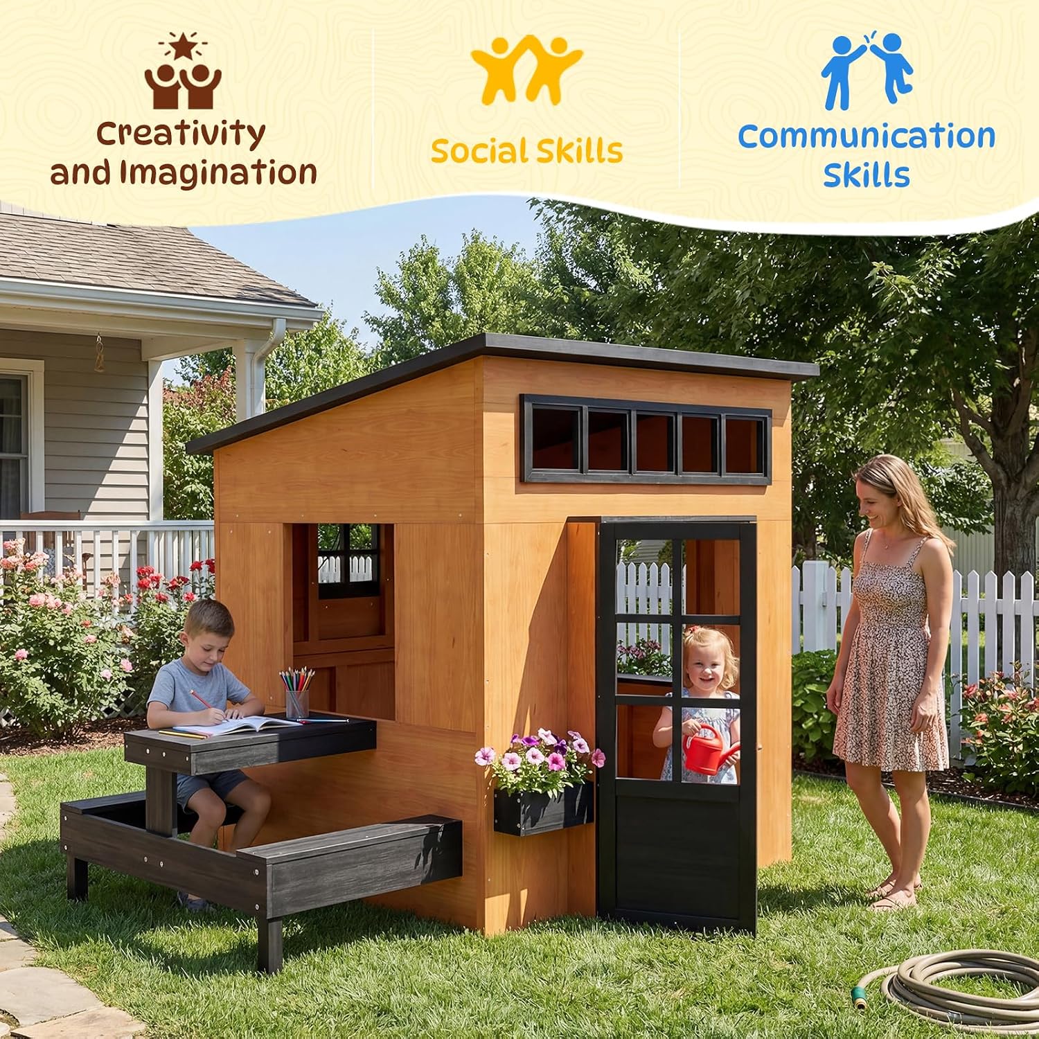Aoxun Outdoor Playhouse