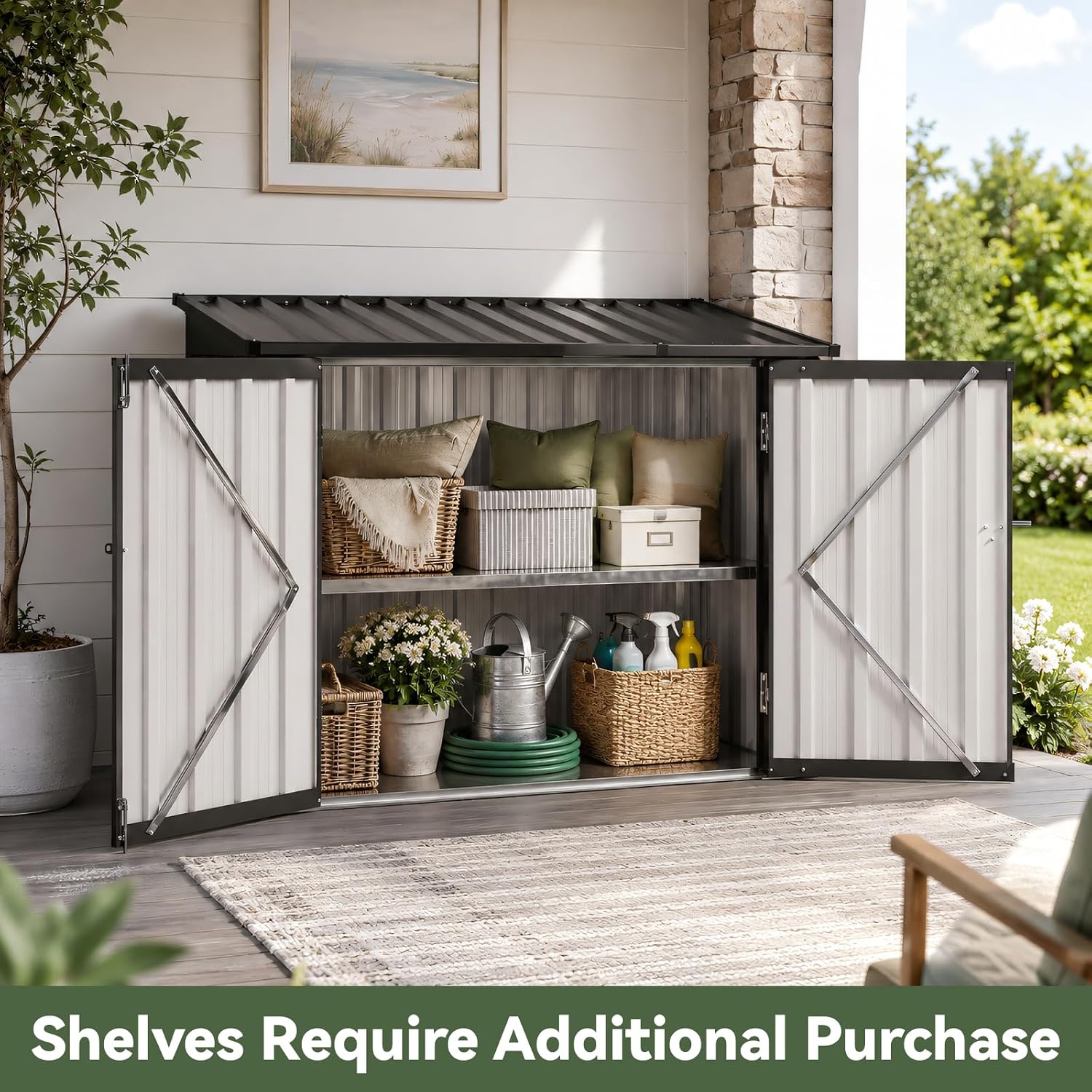 Aoxun Outdoor Storage Cabinet